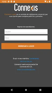 Connexis Leads screenshot 0