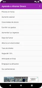 Aprende a ahorrar dinero screenshot 0