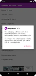 Aprende a ahorrar dinero screenshot 2