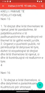 Constitution of Albania screenshot 20