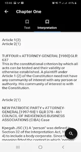 Constitution of Ghana, 1992 Pl screenshot 2