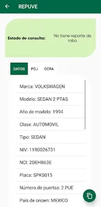 REPUVE - Consulta de Placa screenshot 1