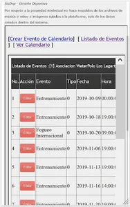 SisDep screenshot 4