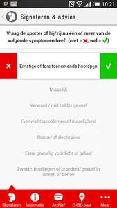 Hoofdletsel Sport screenshot 1