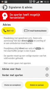 Hoofdletsel Sport screenshot 2