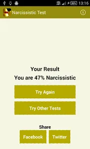 Narcissistic Test screenshot 2