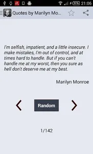 Quotes by Marilyn screenshot 0