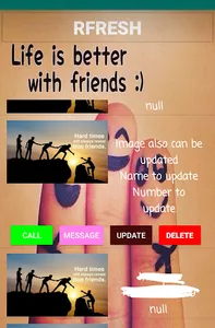 Contact Information screenshot 2