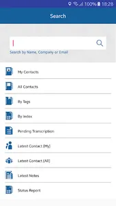 Contactous screenshot 2