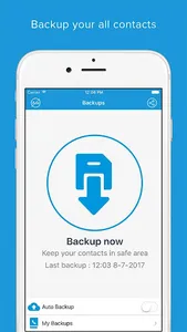 Contact Backup And Restore screenshot 0