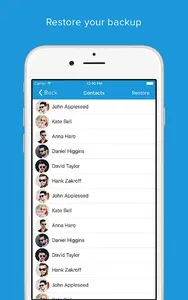 Contact Backup And Restore screenshot 11