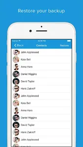 Contact Backup And Restore screenshot 3