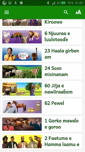 Fulfulde contes avec audio 5 screenshot 1