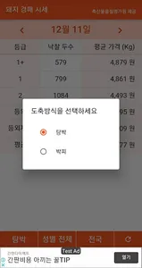 돼지경매시세 screenshot 1