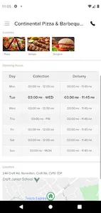 Continental Pizza & Barbeques screenshot 3