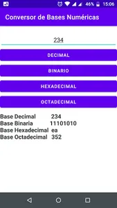 Conversor de Base Numérica screenshot 0