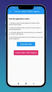 Video to Ringtone screenshot 1