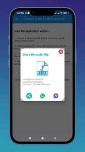 Video to Ringtone screenshot 2
