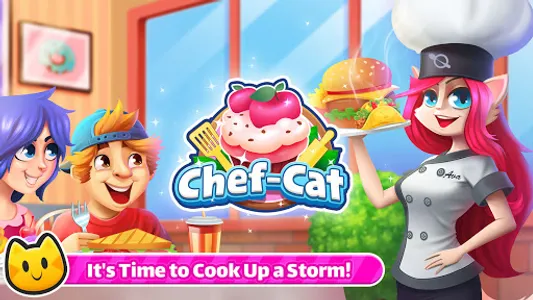 Chef Cat Ava™ Cooking Mania screenshot 0