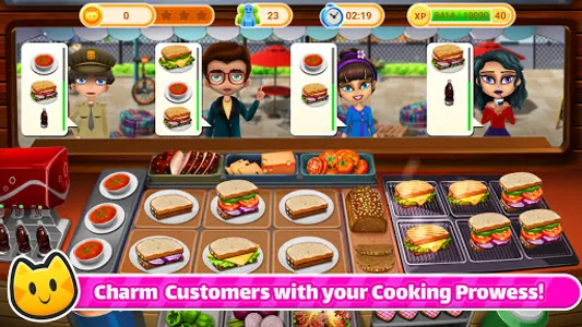 Chef Cat Ava™ Cooking Mania screenshot 15