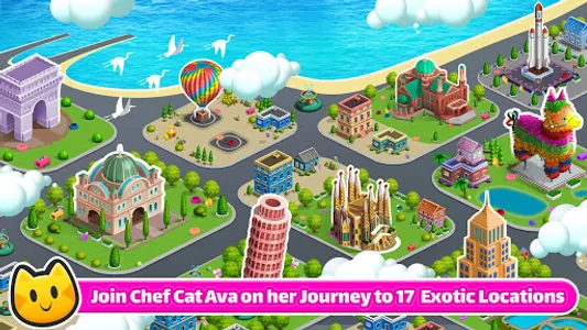 Chef Cat Ava™ Cooking Mania screenshot 16