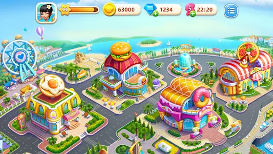 Cooking City: Restaurant Games screenshot 15