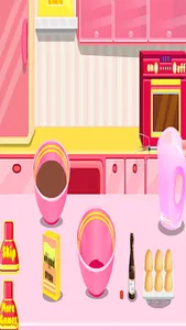 Make cake chocolate girls game screenshot 10