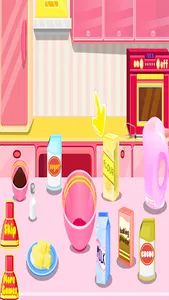 Make cake chocolate girls game screenshot 4