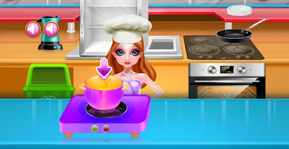 cooking serving - girls games screenshot 4
