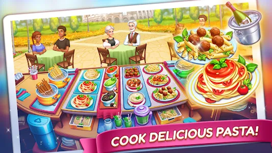 Cooking Taste Restaurant Games screenshot 0