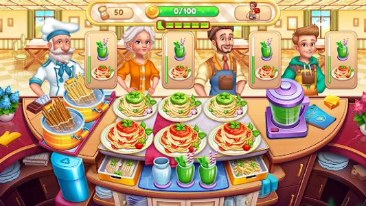 Cooking Taste Restaurant Games screenshot 1