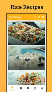 Rice Recipes screenshot 0