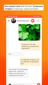CookWith — Fav Chefs, Celebs.. screenshot 5