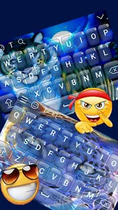 Neon Tiger Keyboard 2019 screenshot 1