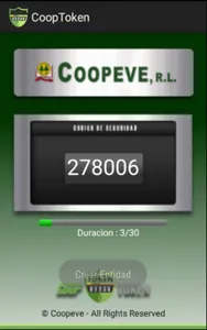 CoopToken screenshot 1