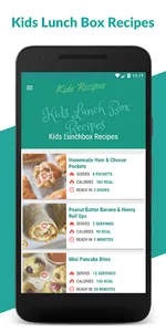 Kids Lunch Box Recipes : Lunch screenshot 0