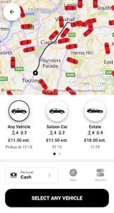 London Cars Minicabs screenshot 2
