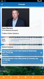 PLRB Conferences screenshot 3
