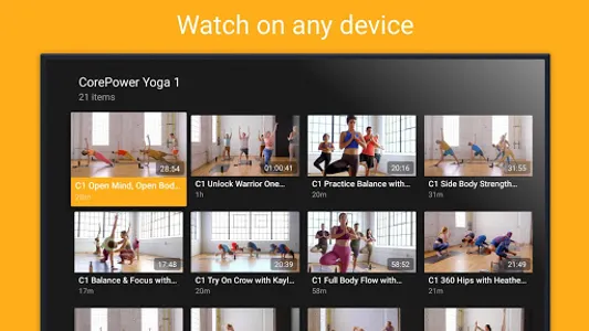 CorePower Yoga On Demand screenshot 15