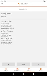 Restaurantintra screenshot 20