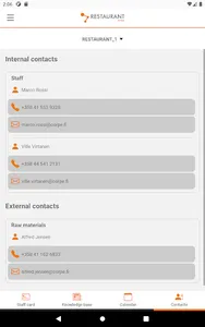 Restaurantintra screenshot 21