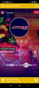 Del Istmo Radio Oaxaca screenshot 1