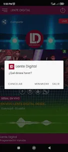 Lente Digital TV Guayaquil screenshot 2
