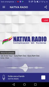 NATIVA RADIO PERÚ. screenshot 1