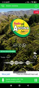 Radio Andina screenshot 0