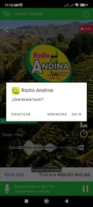 Radio Andina screenshot 2