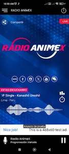 Radio AnimeX screenshot 3
