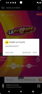 Radio La Fuerte 104.7 FM screenshot 2