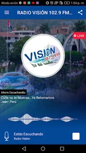 RADIO VISIÓN 102.9 FM DE JAEN screenshot 1