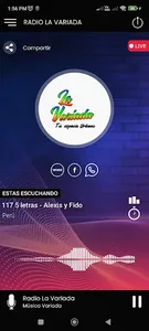 Radio La Variada Perú screenshot 0